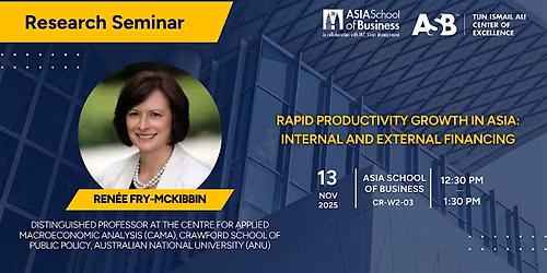 TIACOE Research Seminar: Professor Ren\u00e9e Fry-McKibbin