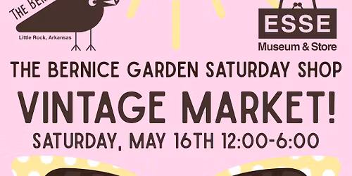 TBG Saturday Shop Vintage market!
