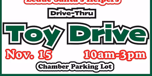 6th Annual Leduc Santa's Helpers Drive Thru Toy Drive