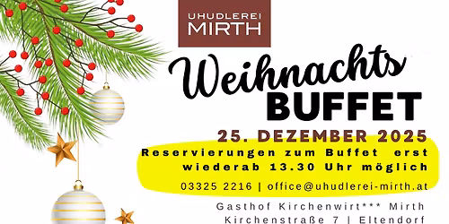 Weihnachts-Buffet