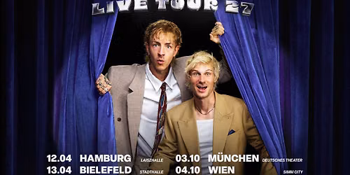 dudes. \u2022 Leipzig \u2022 Felsenkeller