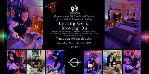 Letting Go and Moving On -  9D Breathwork Journey