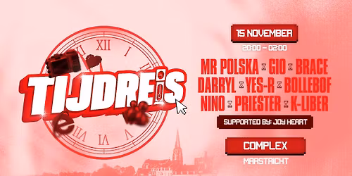 Tijdreis 2025 Tour: Complex Maastricht (Tweede editie)