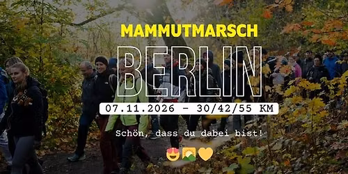 Mammutmarsch Berlin 30\/42\/55 KM