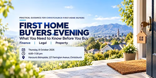 First Home Buyers Evening: What You Need to Know Before You Buy