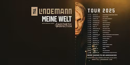 Till Lindemann: Meine Welt 2025 - PL Krak\u00f3w - 01.12.25