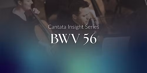 Ich will den Kreuzstab gerne tragen, BWV 56