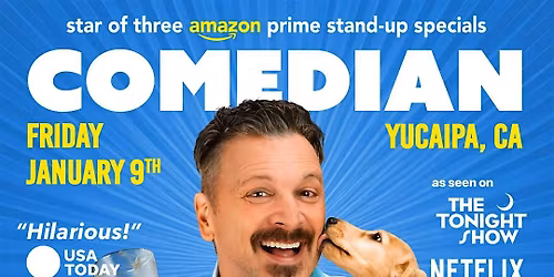 Comedian ZANE LAMPREY in Yucaipa, CA