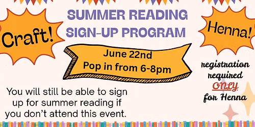 Sneak Peek into Adult Summer Reading!!!!