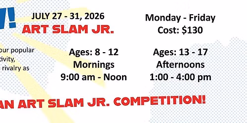 POP! into Art: Art Slam Jr.