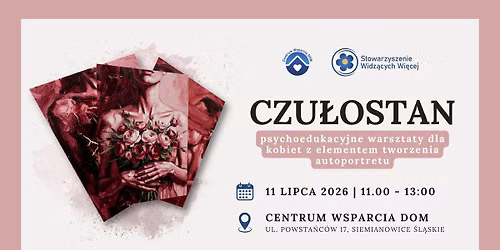 Czu\u0142ostan \u2013 psychoedukacyjne warsztaty dla kobiet z elementem tworzenia autoportretu