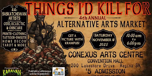 Thing's I'd K*ll For - Alternative Arts Market