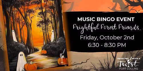 Music Bingo! Frightful Forest Friends