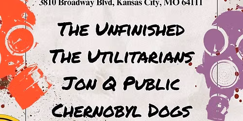 PUNK NIGHT w\/ The Unfinished \/\/ The Utilitarians \/\/ Jon Q Public \/\/ Chernobyl Dogs