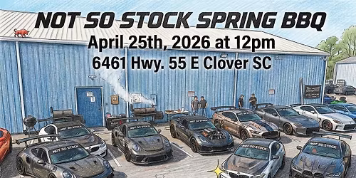 Not so stock' spring BBQ and car meet