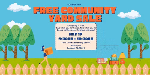 Free Community Yard Sale | 97229