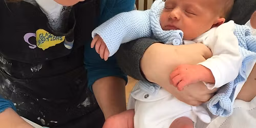 Hand and Foot Print in Clay day