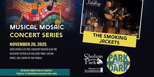 Park After Dark - Musical Mosaic with The Smoking Jackets