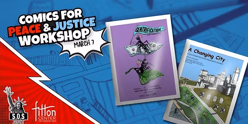 Comics for Peace & Justice Workshop - March 7
