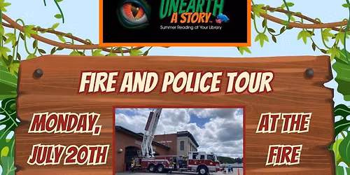 Fire and Police Dept Tour!