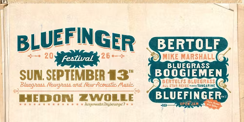 BLUEFINGER FESTIVAL | HEDON ZWOLLE