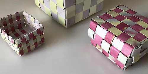 Weaving Workshop - 3D Watercolor Paper Weaving