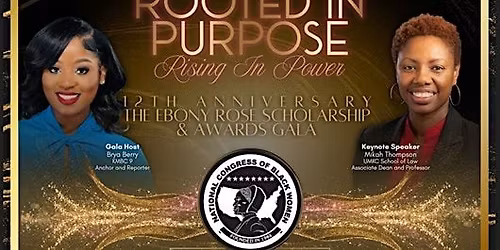 The Ebony Rose Scholarship & Awards Gala - Early Bird Ticket Sale Ends 8\/31