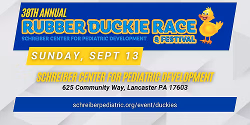 Schreiber's 38th Annual Rubber Duckie Race & Festival