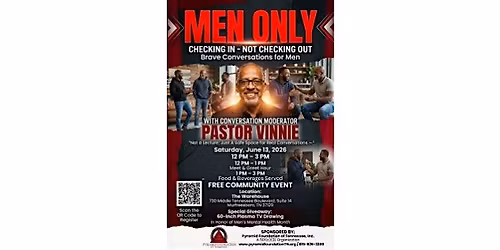 MEN ONLY: Checking In-Not Checking Out