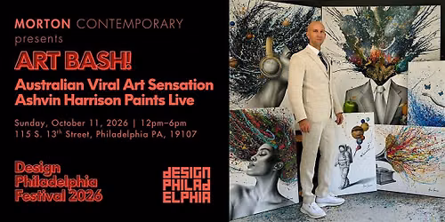 ART BASH! Australian Viral Art Sensation Ashvin Harrison Paints Live