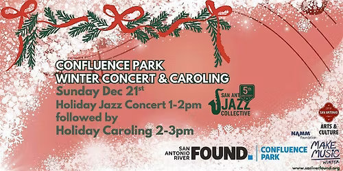 Holiday Jazz Concert & Caroling at Confluence Park