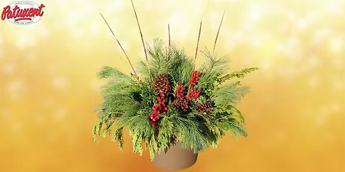 Bows & Boughs Winter Porch Pot Workshops