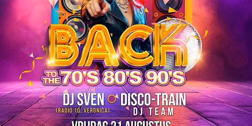 DISCO TRAIN MET DJ SVEN IN CLUB NOUVELLE AMSTELVEEN.
