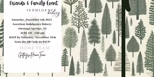 Gettings Home Team Friends and Family Event