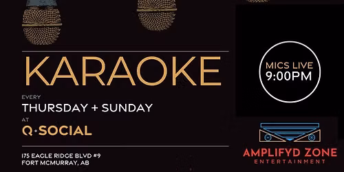 Karaoke Nights at Q- Social