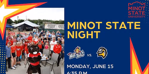 Minot State Night at Minot Hot Tots 