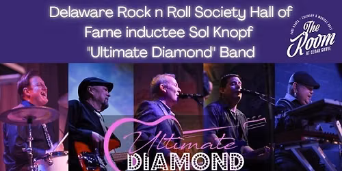 Delaware Rock n Roll Society Hall of Fame Inductee, Sol Knopf "Ultimate Diamond" Band