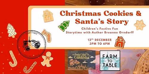 Santa Comes to Cambodia: Cookies & Story time Fun!