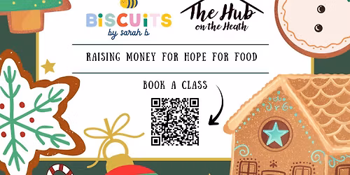 HUB Christmas Biscuit Village Takeover