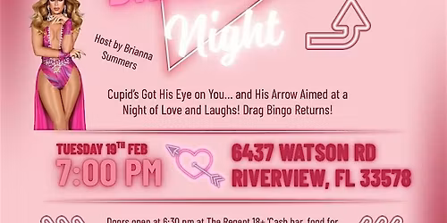 PFLAG Riverview drag bingo