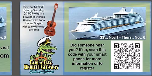 Tampa Bay Ukulele Getaway Cruise 2025