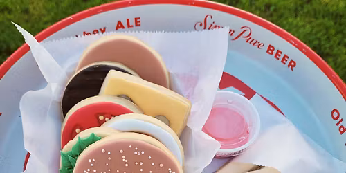 Burger & Fries Cookies Decorating Class