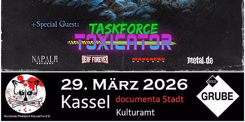 KNIFE + WARRANT + TASKFORCE TOXICATOR @ Goldgrube Kassel