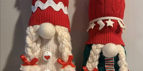 Build Your Own Holiday Gnome craft  workshop in Montgomery County, Md.