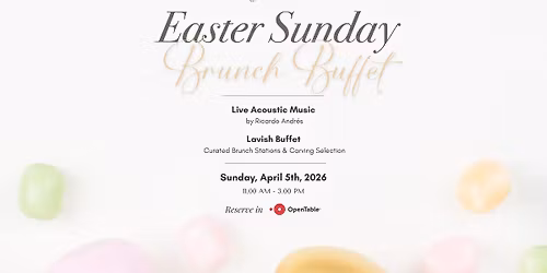 Easter Sunday Brunch at Patio del N\u00edspero