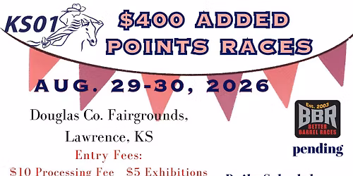 KS01 Aug. 29-30 Points Race Weekend