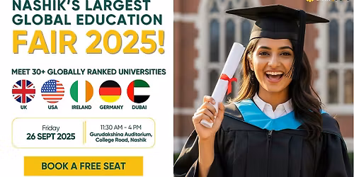 Join the Largest Global Education Fair 2025 in Nashik!