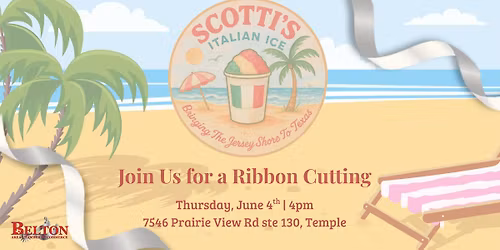 Scotti's Italian Ice Ribbon Cutting Celebration