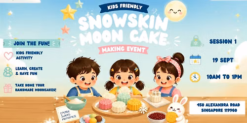Snowskin Mooncake Making Workshop
