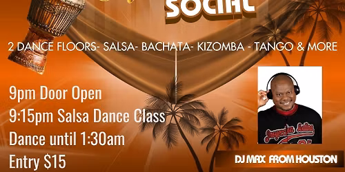 Latin Dance Social!!